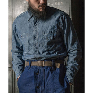 U.S.N. Chambray Shirt Bronson Mfg. Co.